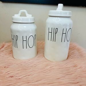 Rae Dunn Hip Hop Canisters Set